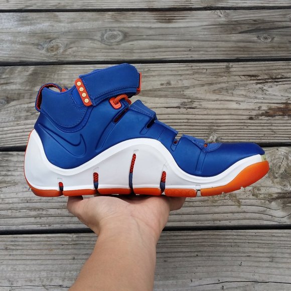 Men Nike Zoom LeBron James 4 Birthday Basketball Shoes Sneakers - Picture 3 of 8